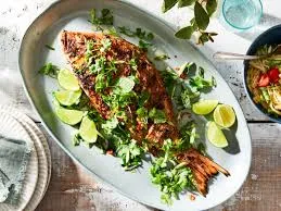 Fish Fry with Salad