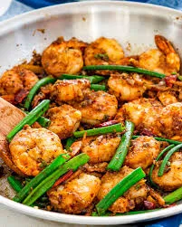 Shrimp Chili / Schezwan ( Dry / Gravy)