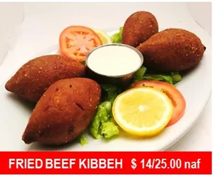 FRIED BEEF KIBBEH