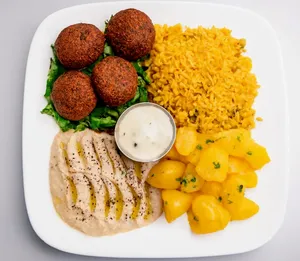 Vegetarian Deluxe Plate