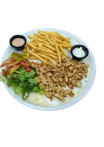 Chicken shawarma Plater