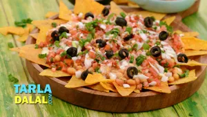 Bean & Cheese Nachos
