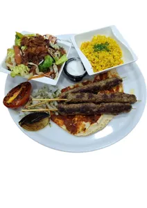 Lamb Kebab Plater