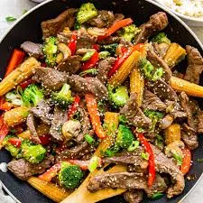 Beef with Mixed Vegetables