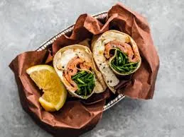 Salmon Cappuccino Wrap