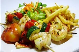 SHRIMP KEBAB