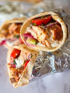 Salmon Shawarma