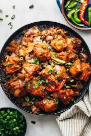 Mock Chicken Chili / Sachezwan ( Dry / Gravy)