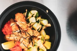 Rainbow Poke Bowl