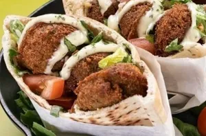 Falafel Hummus Shawarma
