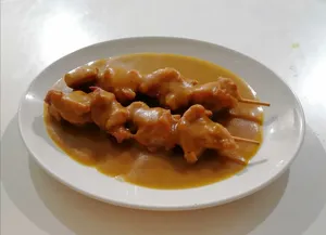 Satay Stick ( Chicken / Veg ) - 2pcs