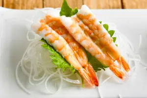 Cooked ebi shrimp