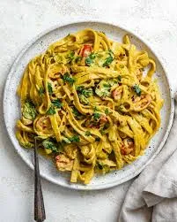 Vegetable Curry Pasta