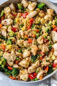 Rice - Veg Chicken Fried Rice