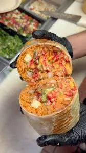 Shrimp Hot Cheeto Burrito