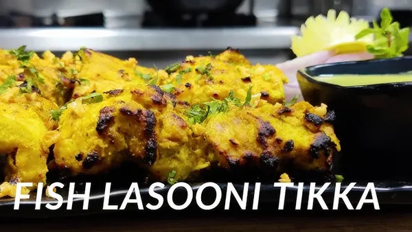 Fish Tikka Lasuni - Garlic